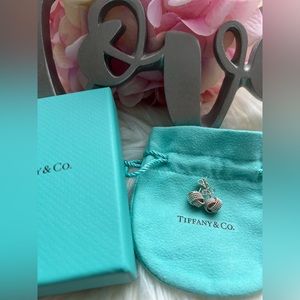 Tiffany & Co Sterling Silver Twist Knot Earrings
